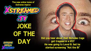 JOKE OF THE DAY: Nicholas Cage Edition