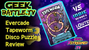 Gaming Review Tapeworm Disco Puzzle – Evercade/NES/Dreamcast Game