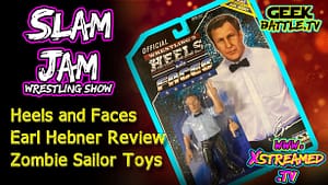 Zombie Sailor Toys Earl Hebner Heels and Faces Retro Wrestling Figure Review