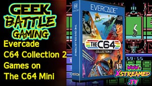 Evercade C64 Collection 2 Games on The C64 Mini Commodore 64