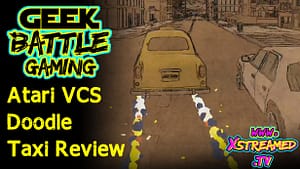 Doodle Taxi Atari VCS Review: Crazy Taxi? Or Sensible Taxi with Witches?