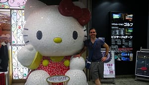 hello kitty in tokyo japan