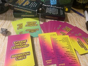 Extreme Improv Suggestion Cards Available Now in UK and USA