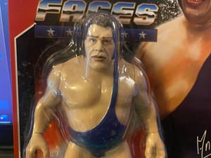 Heels and Faces Andre the Giant Retro Wrestling Figure Review