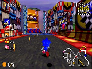 Sonic R Classic Sega Saturn Review