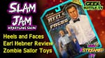 Zombie Sailor Toys Earl Hebner Heels and Faces Retro Wrestling Figure Review