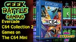 Evercade C64 Collection 2 Games on The C64 Mini Commodore 64