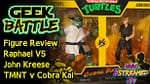 Teenage Mutant Ninja Turtles vs Cobra Kai Raphael vs John Kreese Action Figure Review