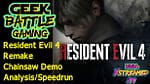 Resident Evil 4 Remake Chainsaw Demo Analysis/Speedrun