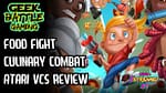 Food Fight Culinary Combat Atari VCS Review